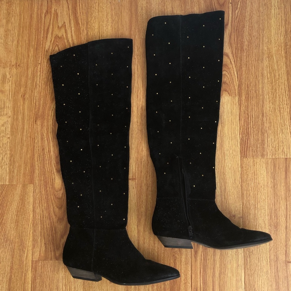 FREE PEOPLE OVER THE KNEE BOOTS